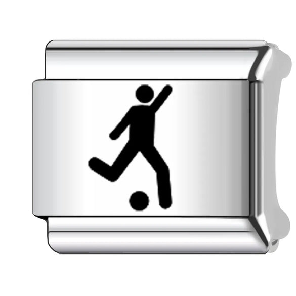 1 Piece Titanium Steel Copper Color Block Beads