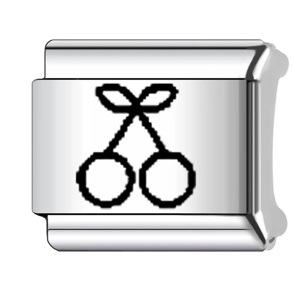 1 Piece Titanium Steel Copper Color Block Beads