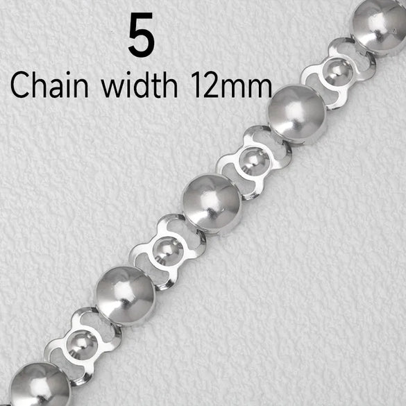 1 Piece Titanium Steel Jewelry Accessories Chain