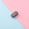 1 Piece Titanium Steel 18K Gold Plated Customization Laser Engraving Solid Color Beads