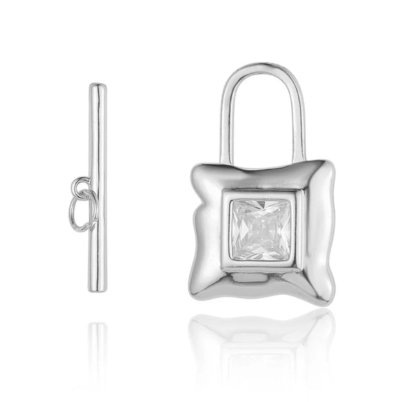 1 Piece Titanium Steel Solid Color Pendant