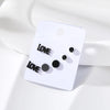 1 Set Cute Simple Style Butterfly Alloy Ear Studs