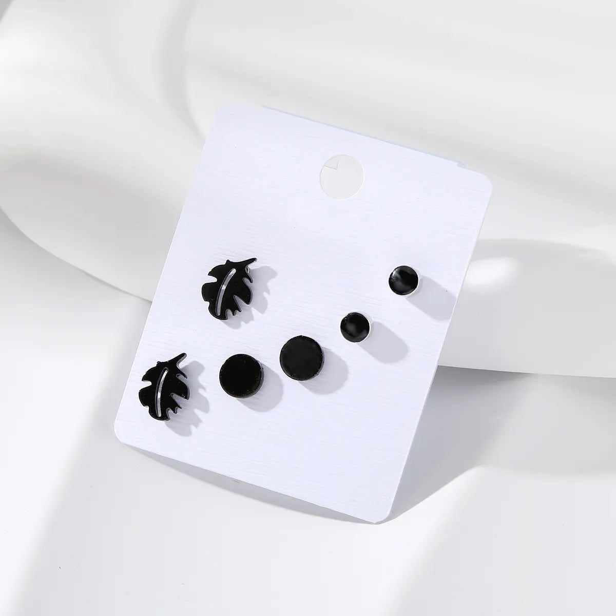 1 Set Cute Simple Style Butterfly Alloy Ear Studs