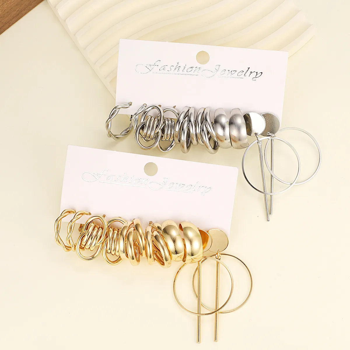 1 Set IG Style Casual Glam Solid Color Alloy Earrings