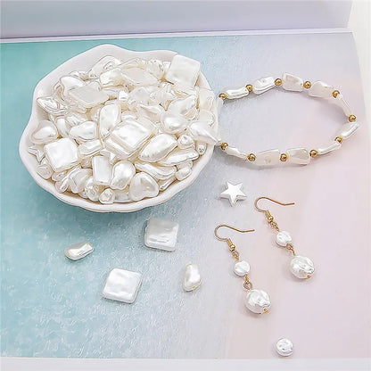 1 Set Imitation Pearl Solid Color