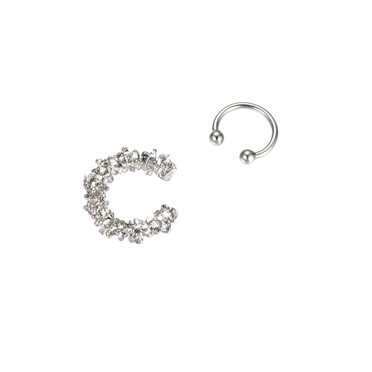 1 Set Simple Style Geometric Plating Alloy Ear Cuffs