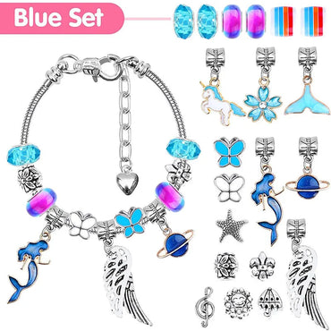 1 Set Sweet Rainbow Starfish Fish Tail Alloy Jewelry Accessories