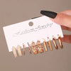1 Set Sweet Simple Style Round Butterfly Leopard Inlay Arylic Artificial Pearls Earrings