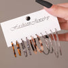 1 Set Sweet Simple Style Round Butterfly Leopard Inlay Arylic Artificial Pearls Earrings