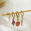 1 Set Vacation Marine Style Scallop Starfish Conch Alloy Shell Drop Earrings