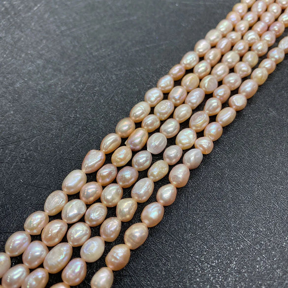 1 String Freshwater Pearl Geometric Beads