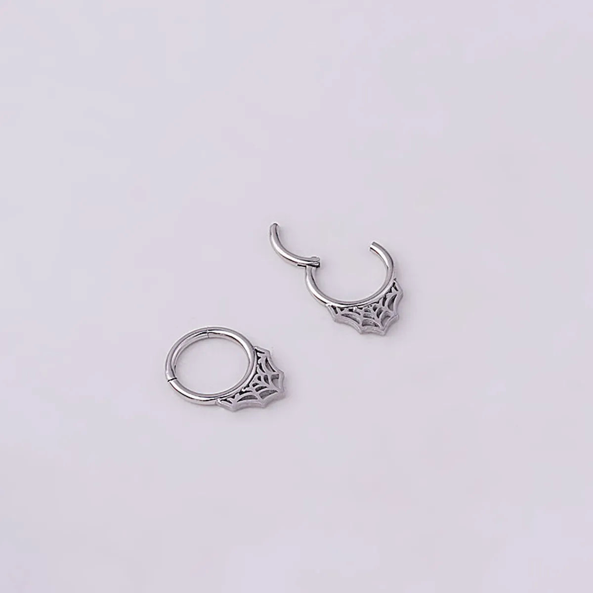 Nose Rings & Studs Fashion Geometric 316 Stainless Steel  Plating