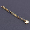 10 PCS/Package 6*60mm 304 Stainless Steel Geometric Polished Extension Chain