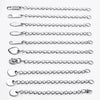10 PCS/Package 6*60mm 304 Stainless Steel Geometric Polished Extension Chain