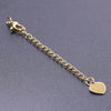 10 PCS/Package 6*60mm 304 Stainless Steel Geometric Polished Extension Chain