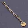 10 PCS/Package 6*60mm 304 Stainless Steel Geometric Polished Extension Chain