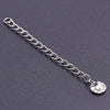 10 PCS/Package 6*60mm 304 Stainless Steel Geometric Polished Extension Chain