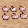 10 PCS/Package Alloy Chick Pendant