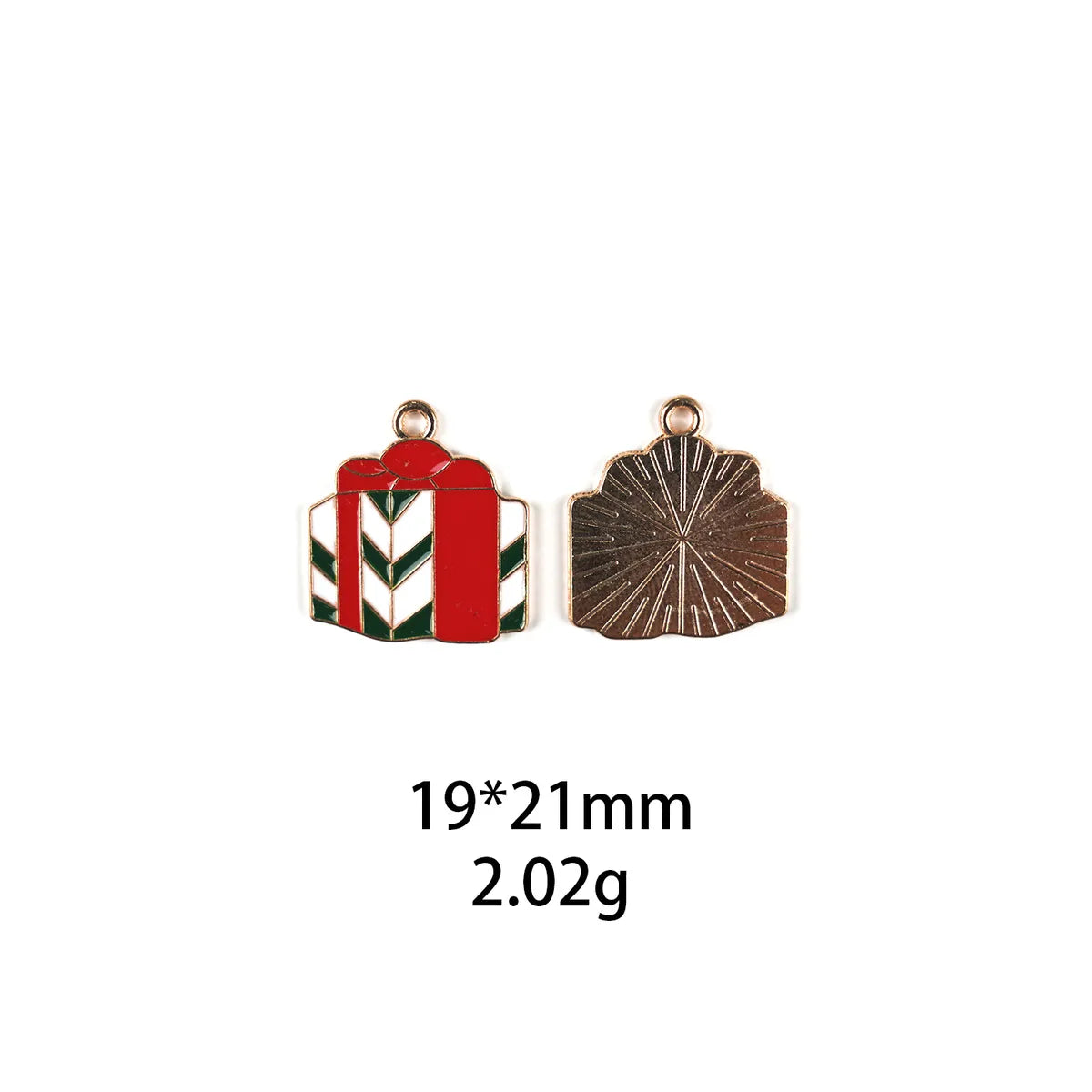 10 PCS/Package Zinc Alloy Christmas Hat Christmas Socks Pendant