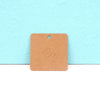 100 Blank Kraft Paper Earrings Earrings Card Bracelet Necklace Hairpin Jewelry Packaging Card Spot Wholesale