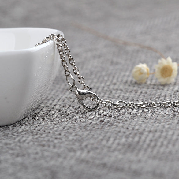 Explosion Necklace Clavicle Chain Fashion Loving Dog Claw Footprint Letter Wild Women's Pendant Necklace Wholesale Gooddiy