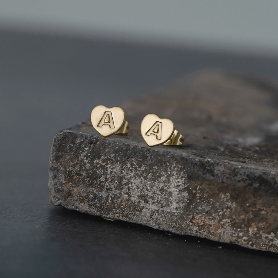 New English 26 Letters Earrings