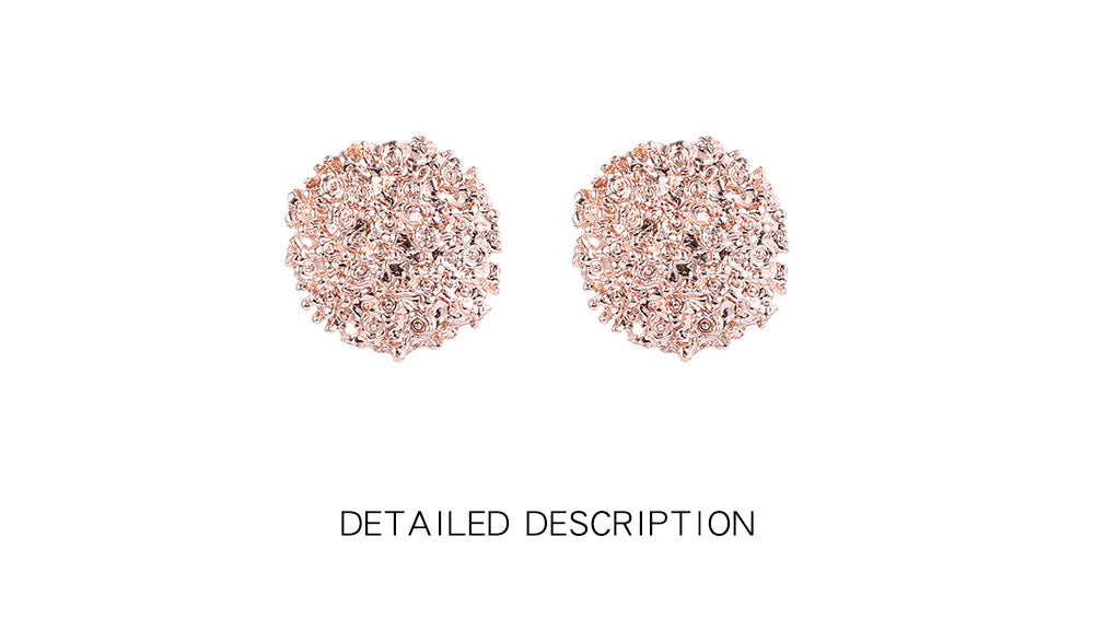 Fashion Geometric Ball Alloy Earrings Wholesale