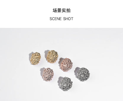 Fashion Geometric Ball Alloy Earrings Wholesale