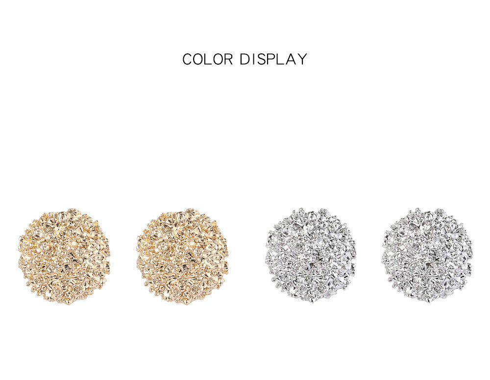 Fashion Geometric Ball Alloy Earrings Wholesale