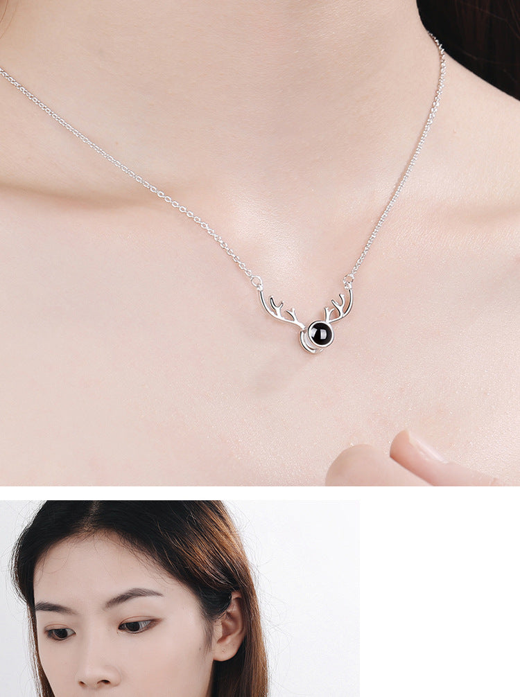 Simple Style Commute Solid Color Copper Inlay Zircon Pendant Necklace