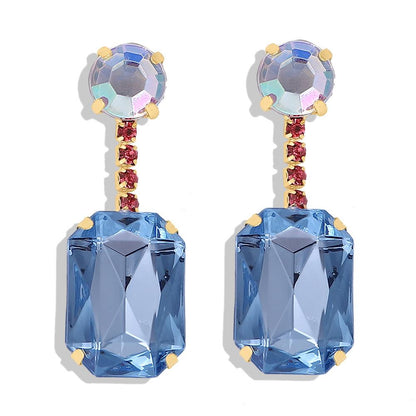 Fashion Diamond Pearl Alloy Flower Earrings Nhjq150523