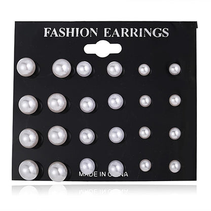 Classic Retro Simple Temperament Fashion Earrings Nhpj152859