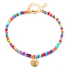 Creative Vintage Alloy Scallop Anklet Bracelet Nhpj152932