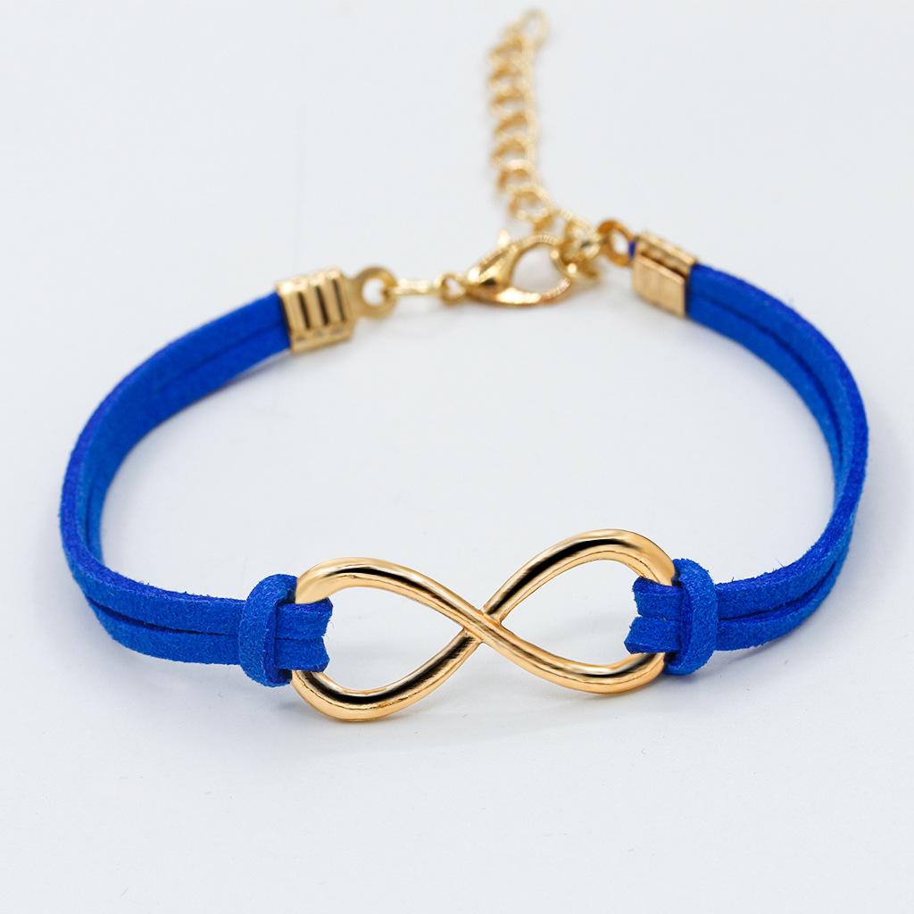 Fashion Letter Alloy Plating Women's Bracelets