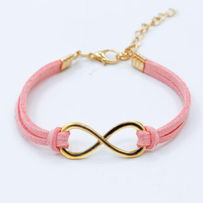 Fashion Letter Alloy Plating Women's Bracelets