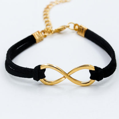 Fashion Letter Alloy Plating Women's Bracelets