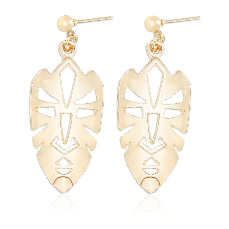 Face Mask Fashion Abstract Earrings Nhdp156848