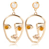 Face Mask Fashion Abstract Earrings Nhdp156848