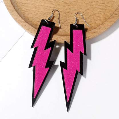 Fashion Lightning No Inlaid Earrings