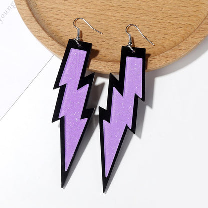 Fashion Lightning No Inlaid Earrings