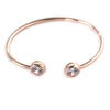 Simple Style Geometric Metal Diamond Artificial Gemstones Women's