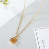 Wholesale Jewelry Fashion Round Alloy Pendant Necklace