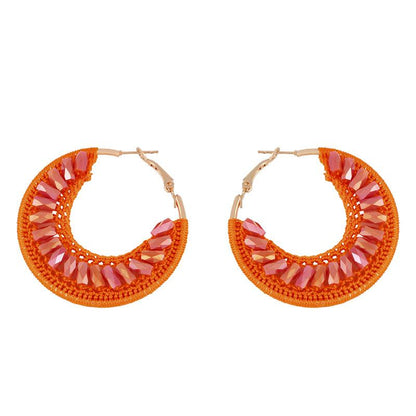 Fashion Geometric No Inlaid Earrings