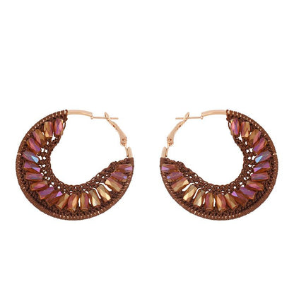 Fashion Geometric No Inlaid Earrings