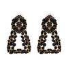 Fashion  Exaggerated Geometric Earrings Diamond Personalized Retro Earrings Jewelry Wholesale Gooddiy