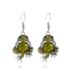 New Cute Cute Pet Jewelry Opal Cute Frog Earrings Elastic Ring Exquisite Toad Sweater Chain Wholesale Gooddiy