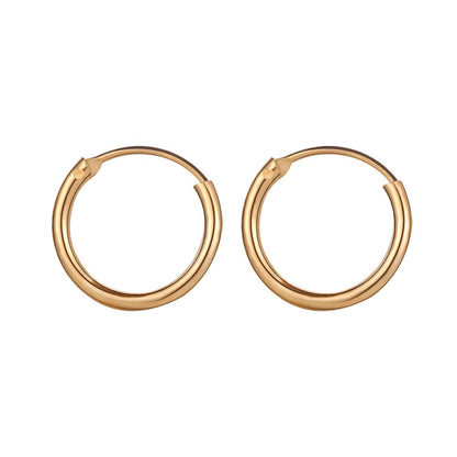 Simple Style Geometric Plating Copper No Inlaid Earrings