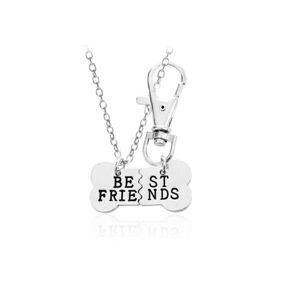 1 Piece Simple Style Letter Alloy Inlay Rhinestones Unisex Pendant Necklace