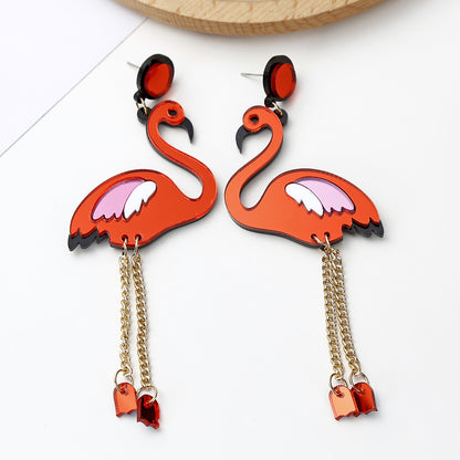 Fashion Animal Arylic No Inlaid Earrings