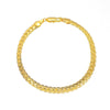 New Exquisite Embossed Chain Simple Metal Twist Chain Men's Bracelet